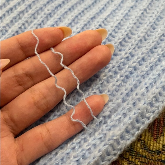 Missguided Blue Premium Roll Neck Boyfriend Jumper - Picture 7 of 7